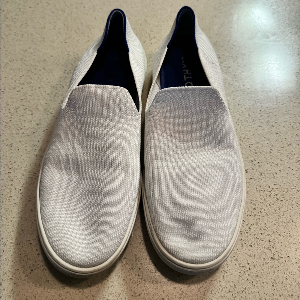 Rothy’s sneakers size 9.5 Bright White